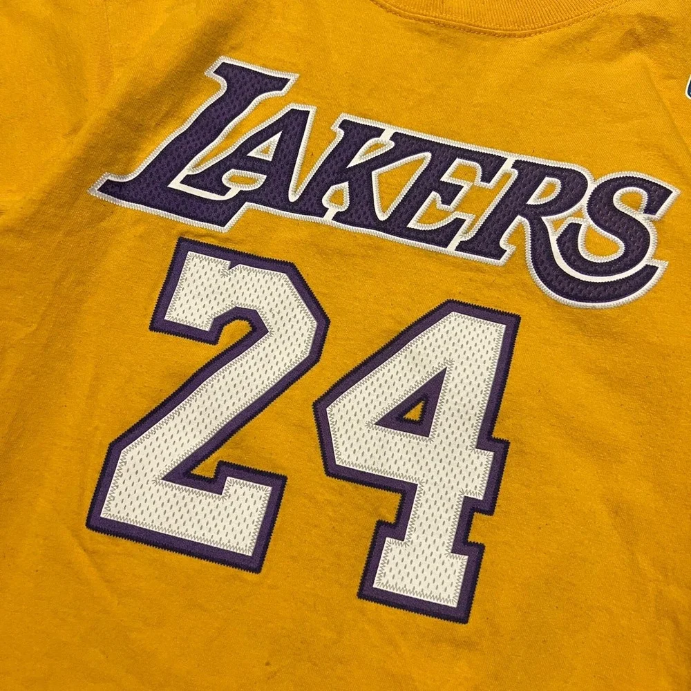 Kobe‎ Bryant Los Angeles Lakers Adidas T-Shirt Adult S Small Short Sleeve NBA - Picture 3 of 7